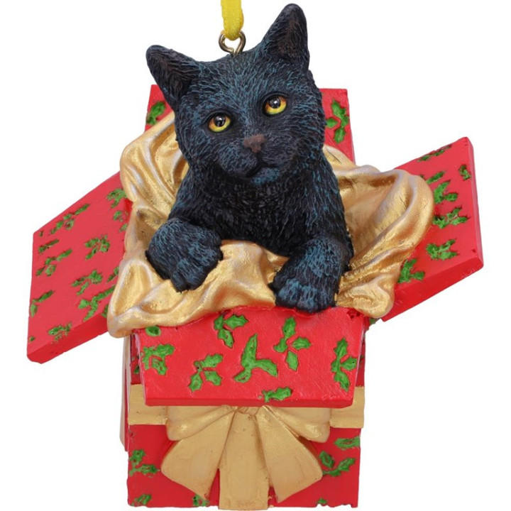 Present Cat Hanging Ornam