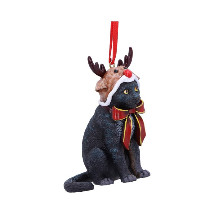 Reindeer Cat Hanging Orna