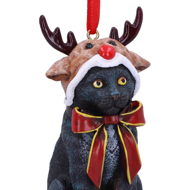 Reindeer Cat Hanging Orna