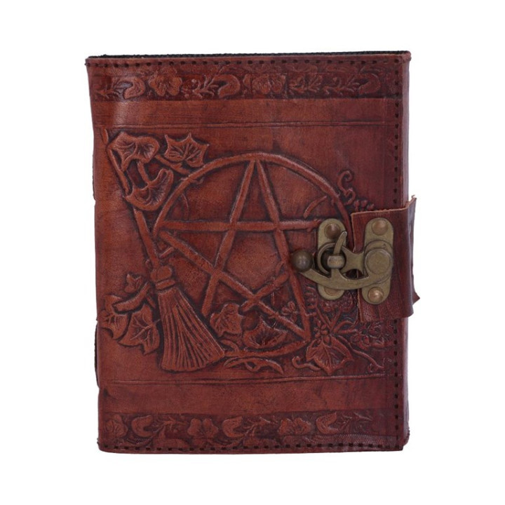 Pentagram Leather Emboss