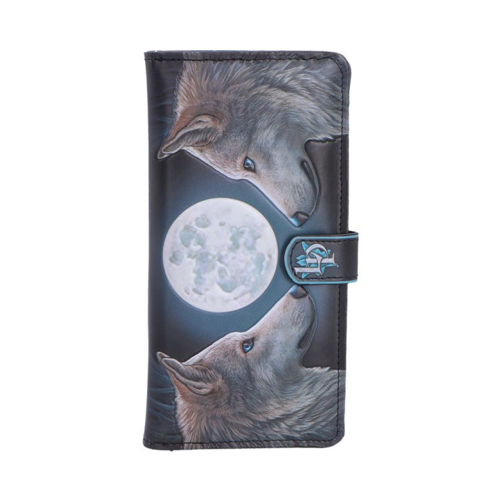 Lunar Gaze Embossed Purse