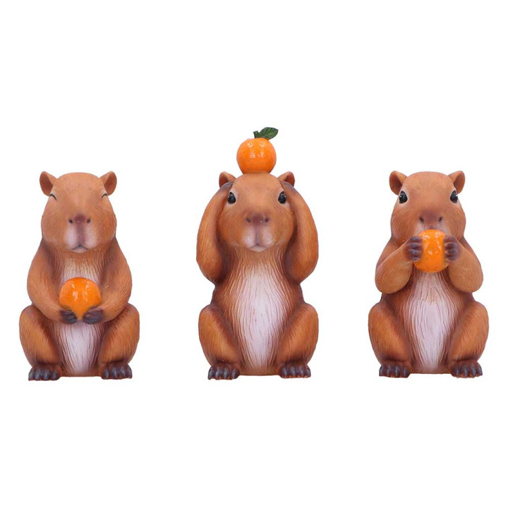 Three Wise Capybaras 10.5