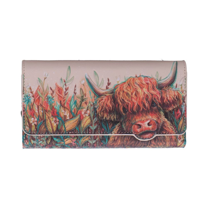 Highland Cow Embossed Pur