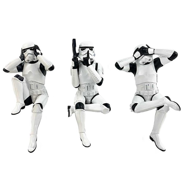 Three Wise Sitting Stormt