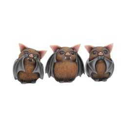 Three Wise Bats 8,5cm