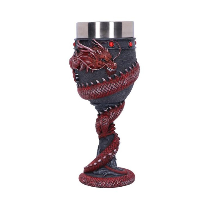 Dragon Coil Goblet Red 20