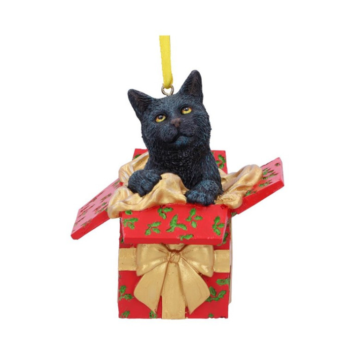 Present Cat Hanging Ornam