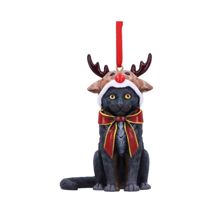Reindeer Cat Hanging Orna