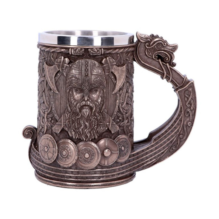 Bronze Drakkar Viking Tan
