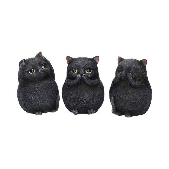 Three Wise Fat Cats 8,5cm