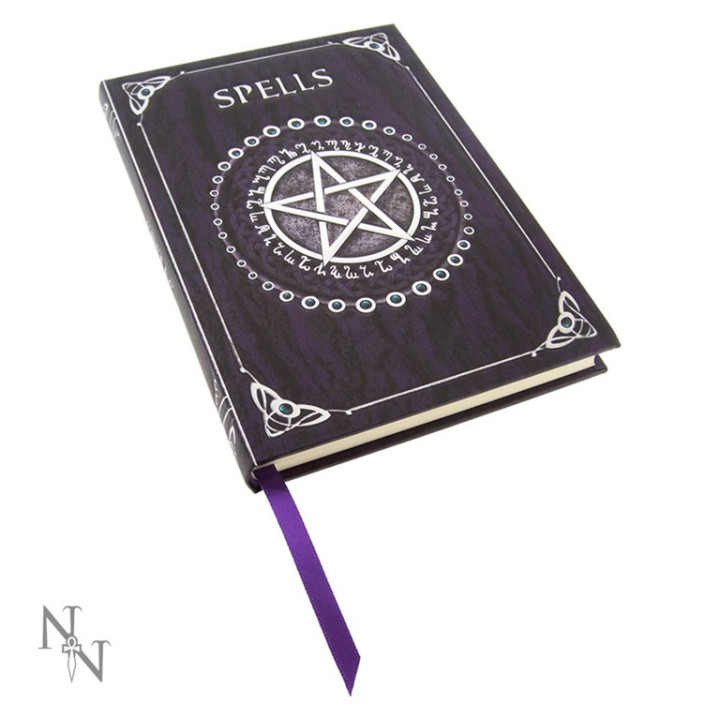 Embossed Spell Book Purpl