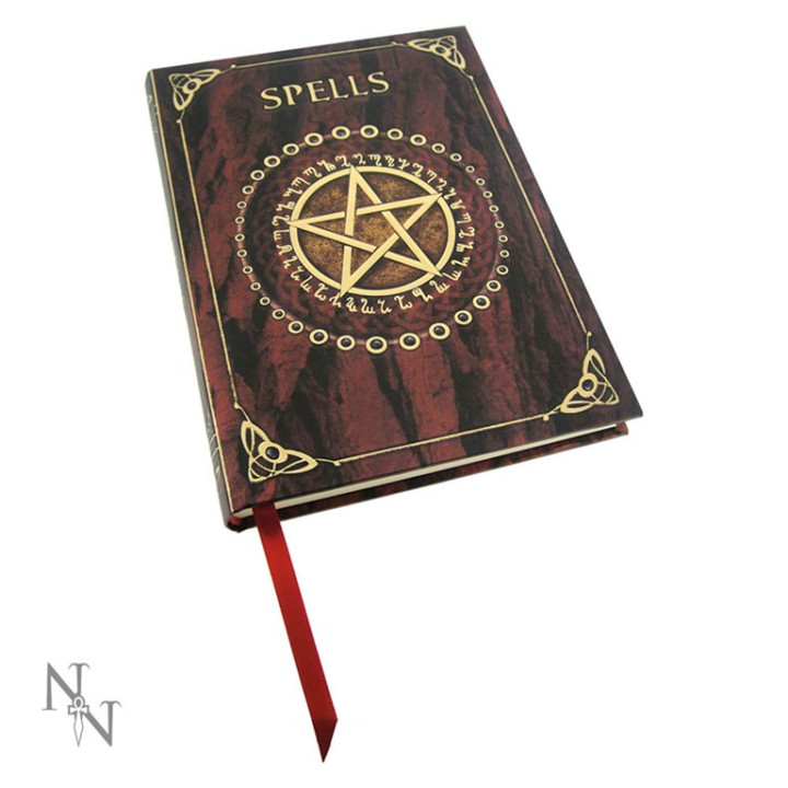 Embossed Spell Book Red 1
