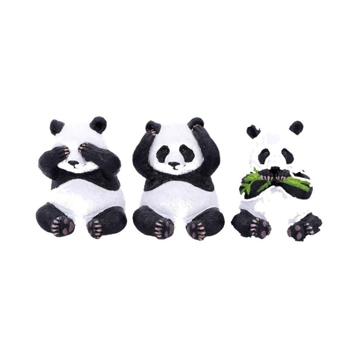 Three Wise Pandas 8,5cm