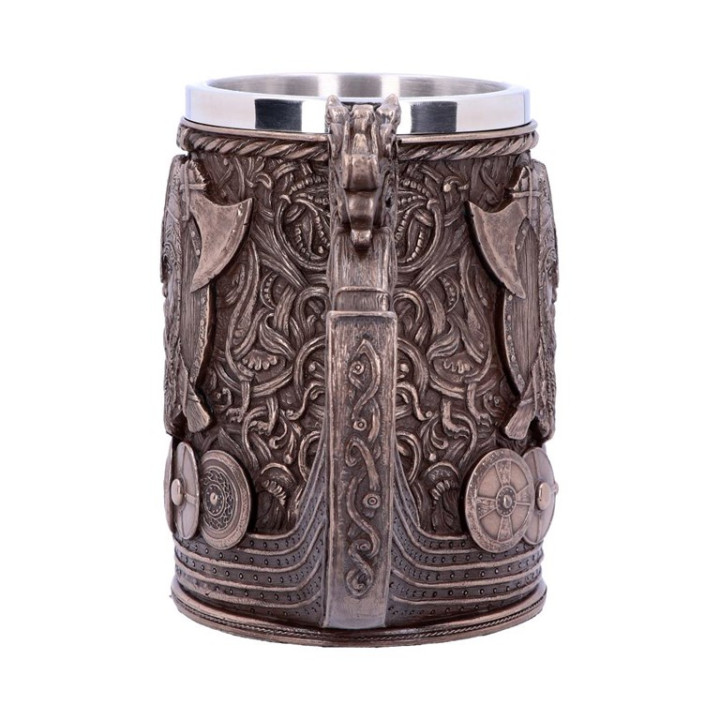 Bronze Drakkar Viking Tan