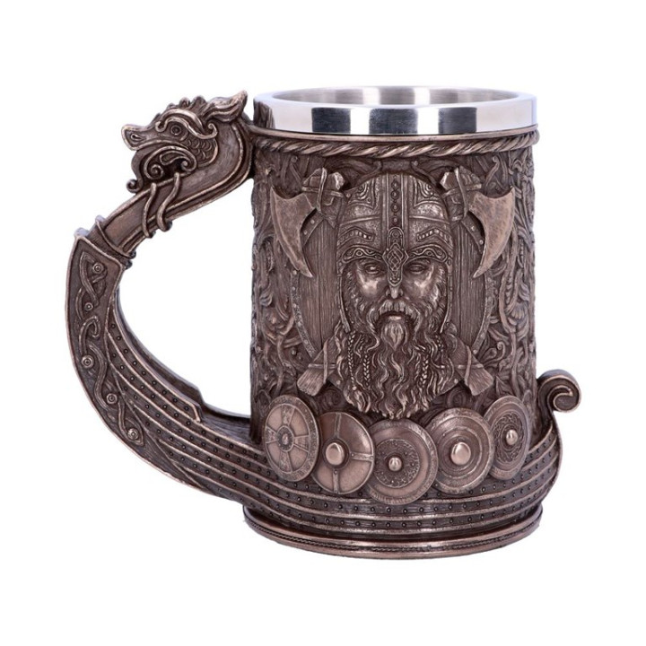 Bronze Drakkar Viking Tan