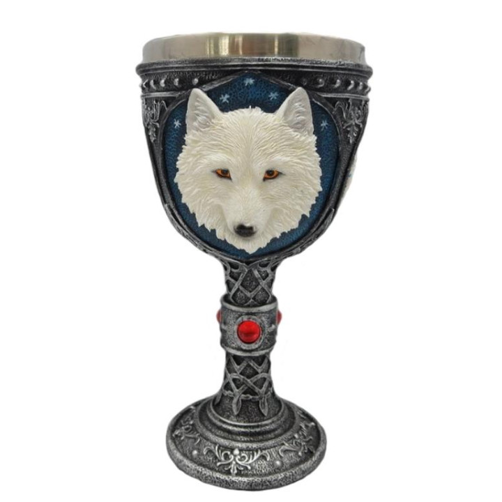 Sujet coupe loup blanc GM