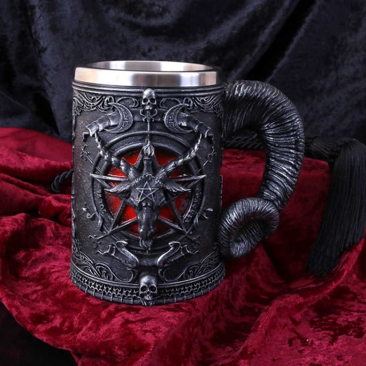 Baphomet Tankard 16,5cm