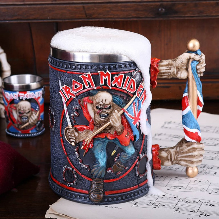 Iron Maiden Tankard 14cm