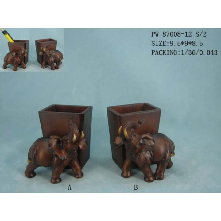 Porte stylo éléphant 2 mo