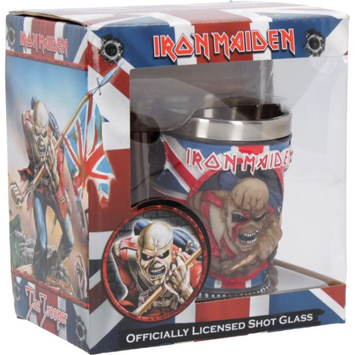 Iron Maiden Shot Glass 7c
