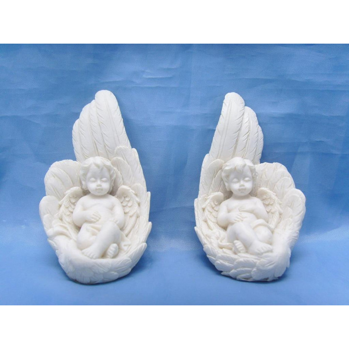 Ange dans aile 4,5*8 cms