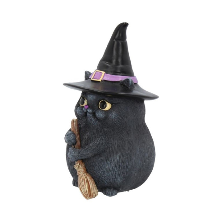 Lucky Black Cat 12cm