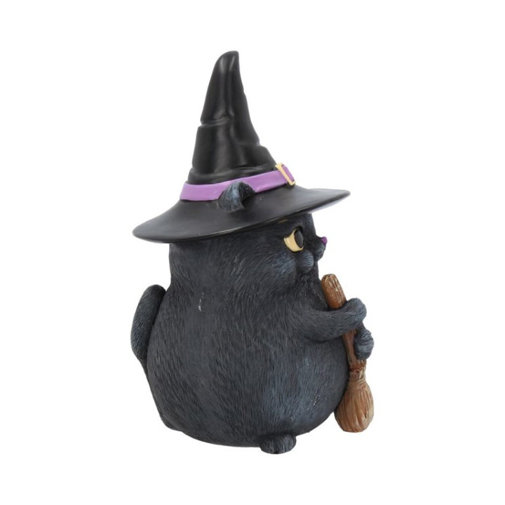 Lucky Black Cat 12cm