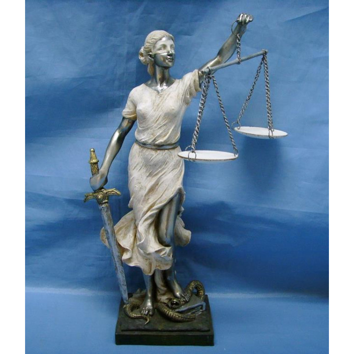 Femme de la justice 12*24