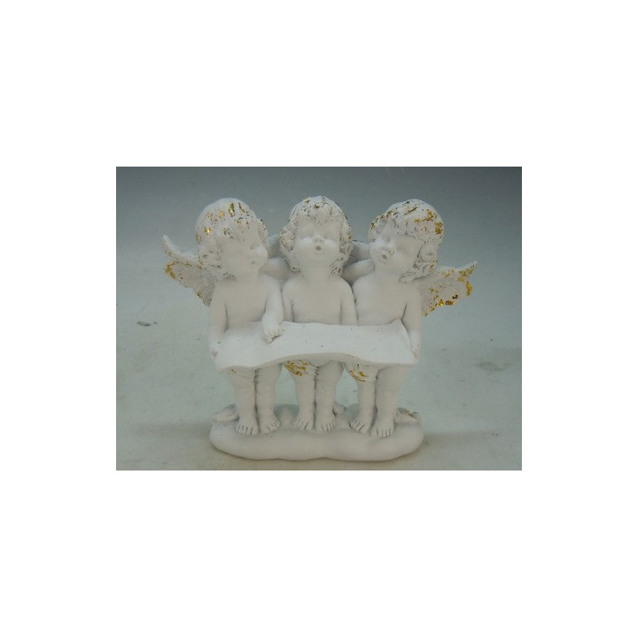 Sujet 3 anges doré avec l