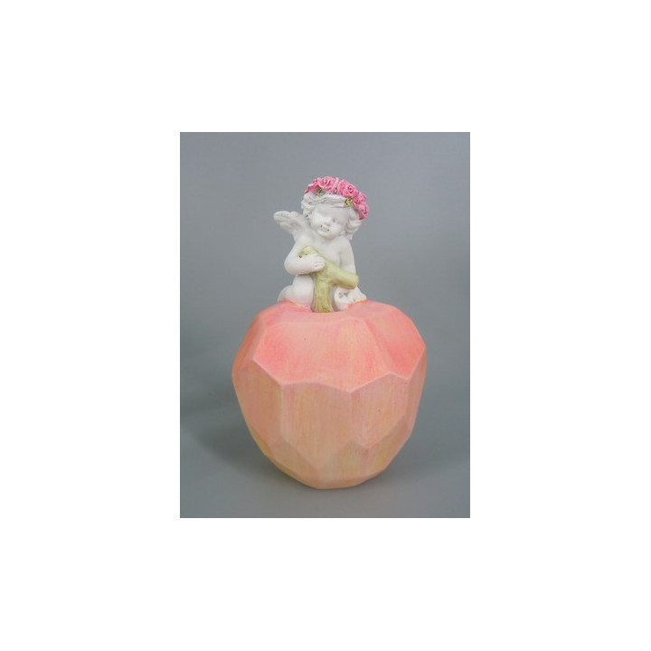 Sujet ange sur pomme (8,2