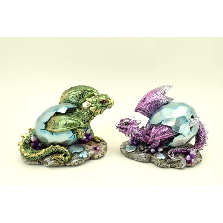 Sujet dragon couleur dans