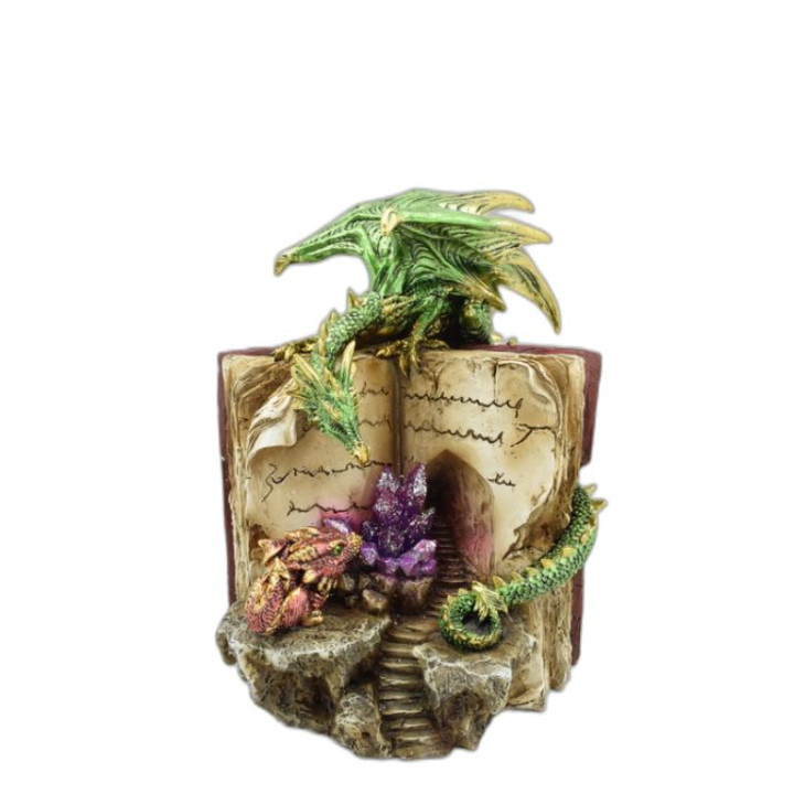 Sujet dragons avec livre