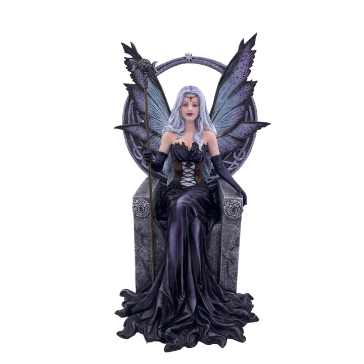 Sujet fée violette sur tr