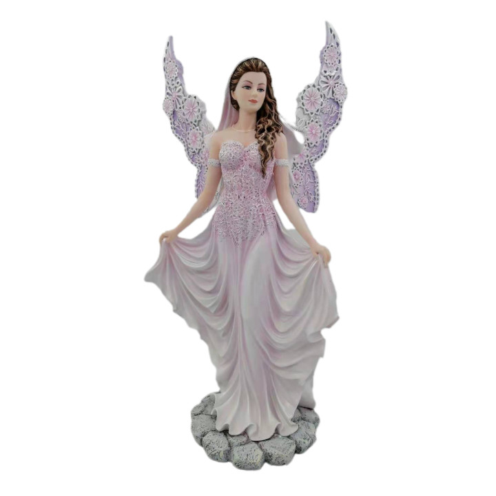 Grand fée avec robe rose