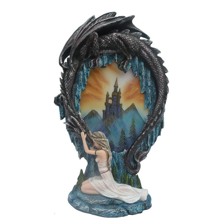 Sujet dragon avec femme 2