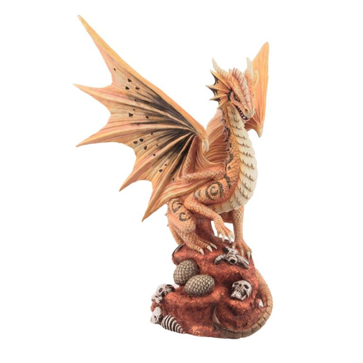 Sujet dragon marron 21*28
