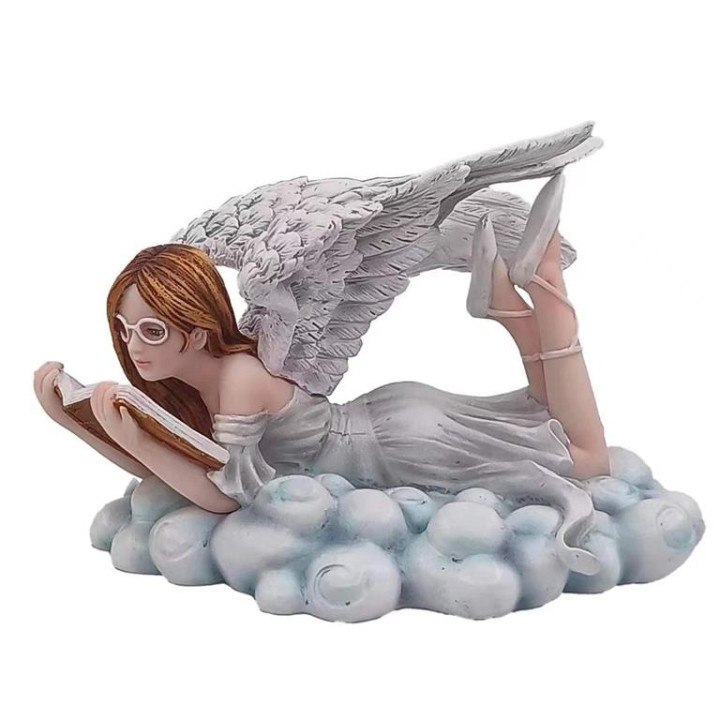 Anjo Lê Um Livro Em Uma N