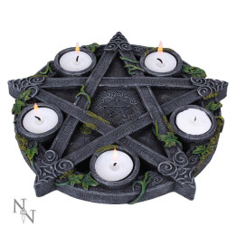 Wiccan Pentagram Tea ligh