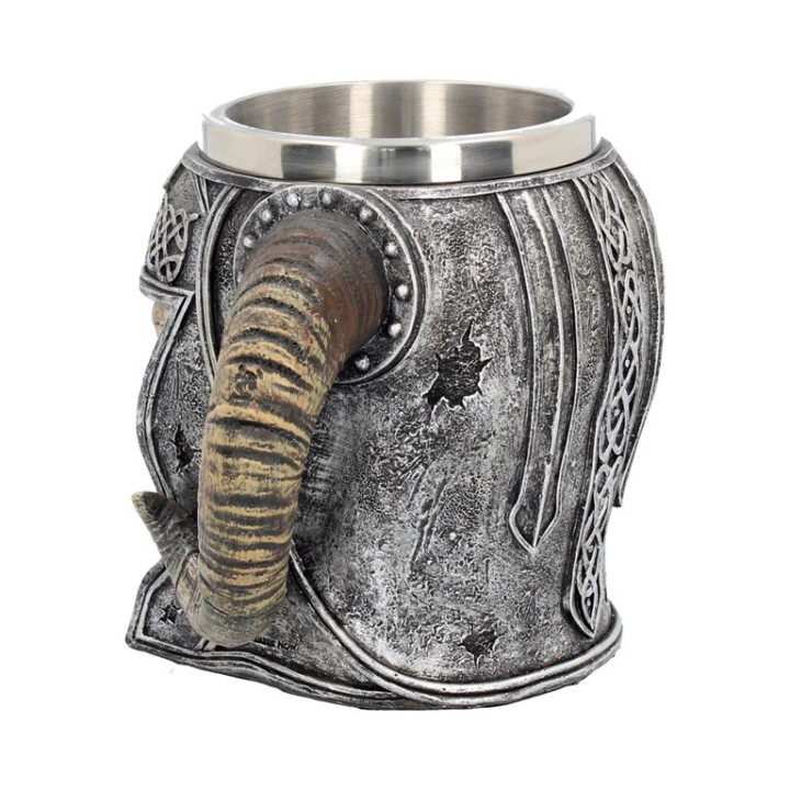 Viking Skull Tankard 19cm
