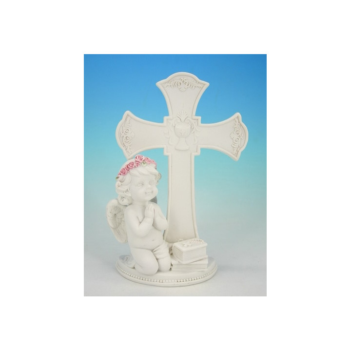 Sujet ange avec croix 13,