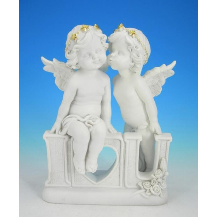 sujet deux anges dorés Il