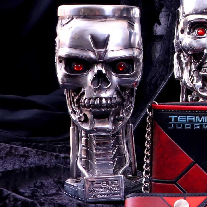 Terminator 2 Head Goblet