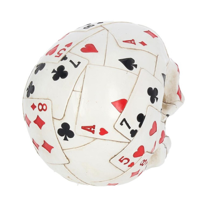 Dead Mans Hand Skull 15cm