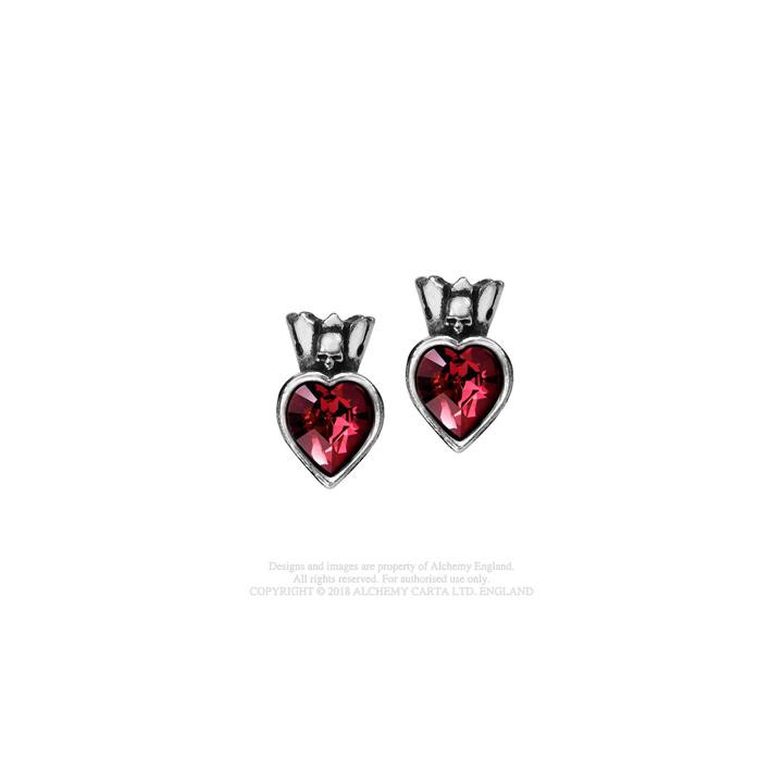 Claddagh Heart Studs
