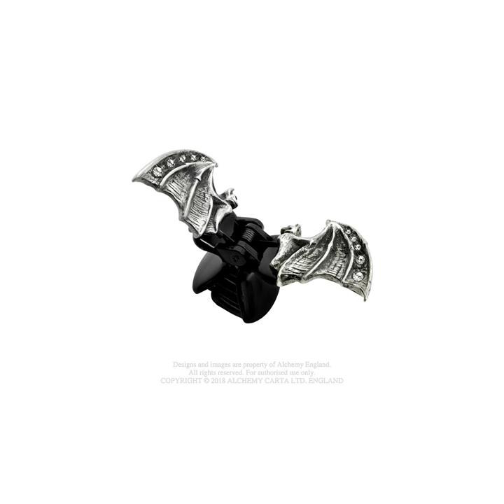 Crystal Bat - HairClip