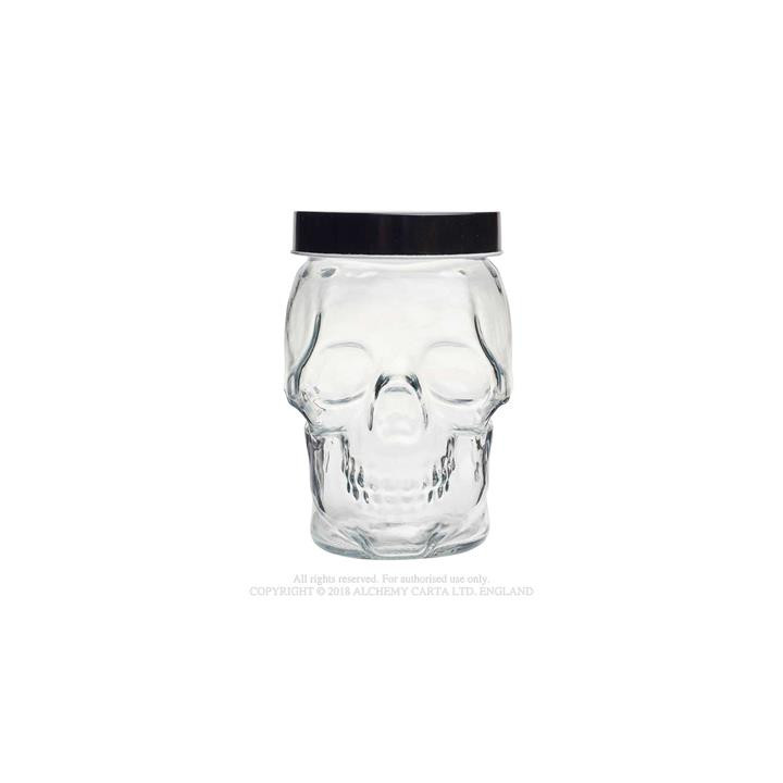 Glass Skull Storage/Cooki