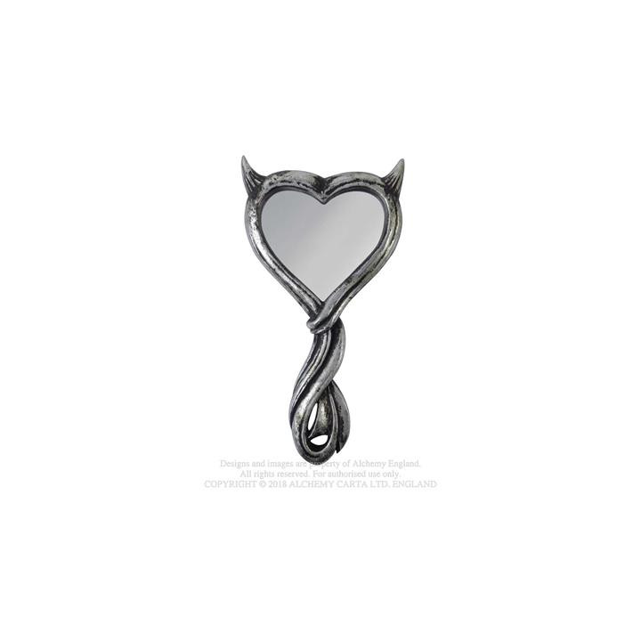 Devils Heart Hand Mirror