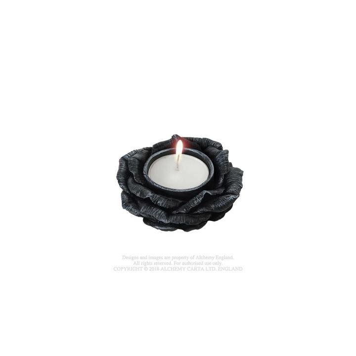 Black Rose - T-Light Hold