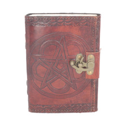 Pentagram Leather Embosse