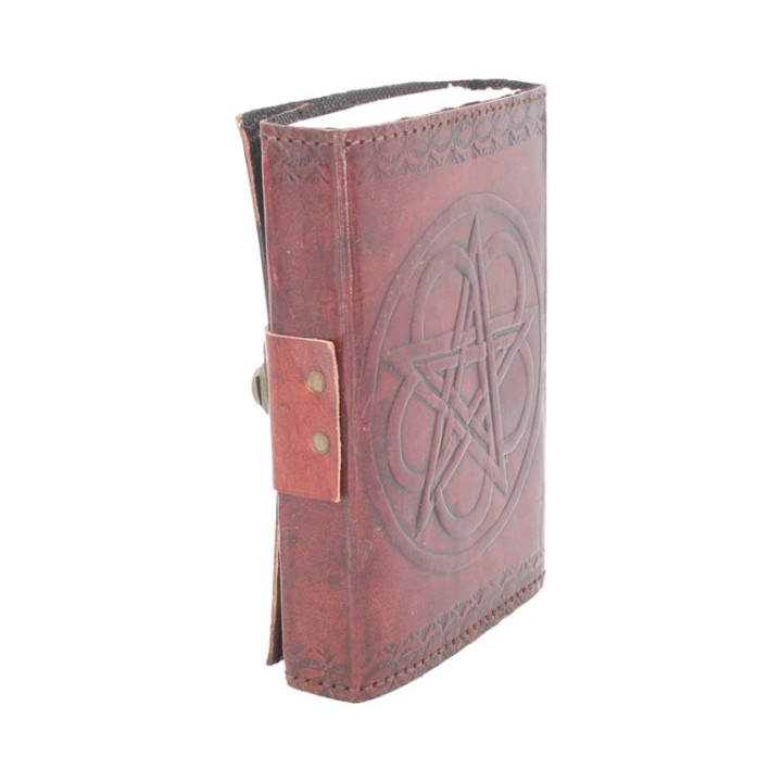 Pentagram Leather Embosse